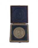 India 1883-84 Calcutta International Exhibition 51mm Medal - Cased