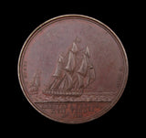 France 1799 Napoleon Arrival in Frejus 33mm Medal - By Galle