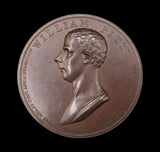 1799 William Pitt First Lord Of The Treasury 53mm Medal - By Hancock