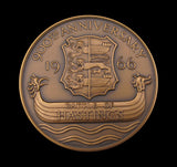 1966 Battle of Hastings 900th Anniversary 58mm Medal - By Pinches