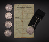 USA United States Steel Corporation Loyal Service Silver Medal Group