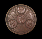 1849 Opening Of The Coal Exchange 89mm Medal - By Wyon