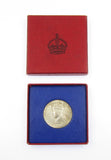 1937 George VI Silver Jubilee Royal Mint 30mm Silver Medal - Boxed
