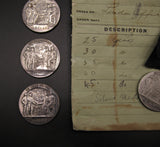 USA United States Steel Corporation Loyal Service Silver Medal Group