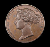 1862 Universal Exhibition London 50mm Bronze Medal - By Bovy