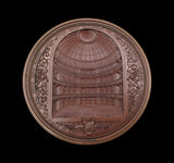 1849 Opening Of The Coal Exchange 89mm Medal - By Wyon