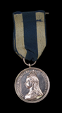 1897 Victoria Diamond Jubilee Silver Medal On Ribbon - By Emptmeyer