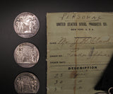 USA United States Steel Corporation Loyal Service Silver Medal Group