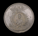 1815 Blucher & Wellington Victory At Waterloo 74mm Medal - By Halliday