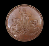 1854 William Wyon Art Union Of London 56mm Medal - By Wyon