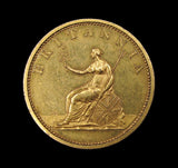 George III 1806 Gilt Proof Halfpenny - BMC 1362