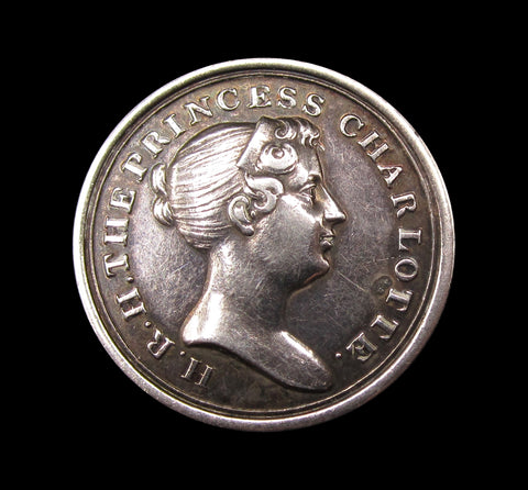 1796 Birth Of Princess Charlotte 22mm Silver Medal