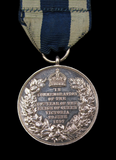 1897 Victoria Diamond Jubilee Silver Medal On Ribbon - By Emptmeyer