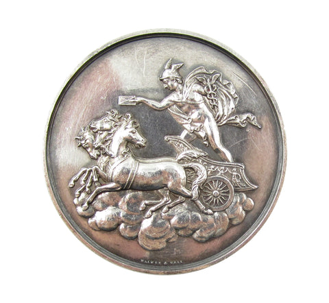 1899 Manchester International Philatelic Exhibition 45mm Silver Medal