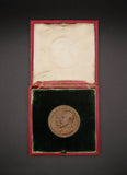 1902 Edward VII Coronation 35mm Bronze Cased Medal - By Frampton