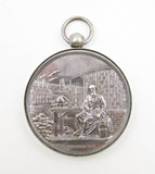 1873 British Association Of Gas Managers 59mm Silver Medal