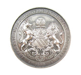 1899 Manchester International Philatelic Exhibition 45mm Silver Medal