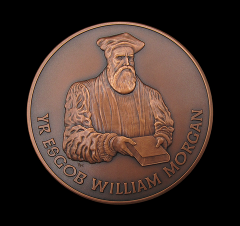 1988 400th Anniversary of Welsh Bible Translation 63mm Medal - Royal Mint