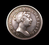 1817 Death Of Princess Charlotte 22mm Silver Medal