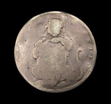 1653 Oliver Cromwell Lord Protector 38mm Silver Medal - By T. Simon