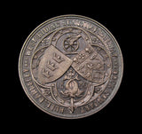 1885 Hull, Barnsley & West Riding Junction Railway 28mm Silver Medal