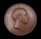 1843 Francis Chantrey Art Union 55mm Medal - By Wyon