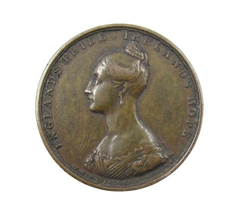 1837 Princess Victoria Majority 30mm Bronze Medal