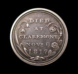 1817 Death Of Princess Charlotte 22mm Silver Medal