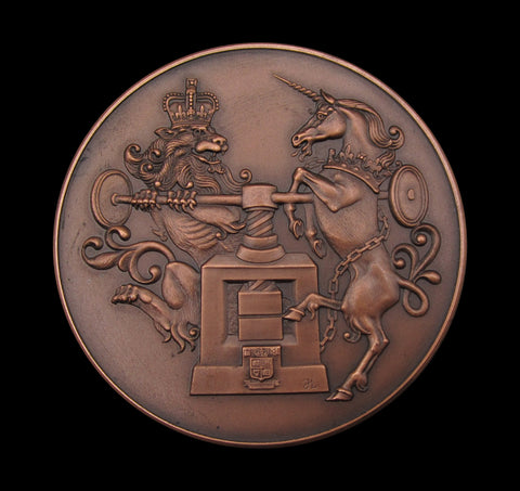 1990 Mint Directors Conference 63mm Medal - By The Royal Mint