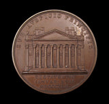 1842 Foundation of The New Royal Exchange 45mm Medal - By Stothard
