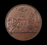 France 1814 Arrival of Louis XVIII in Paris 41mm Medal - By Andrieu