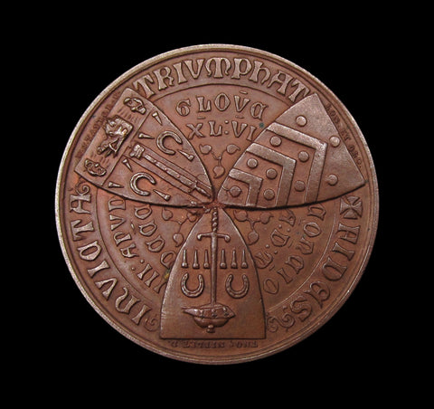 1843 British Archaeological Association 35mm Medal - By Taylor