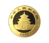 China 2002 1/20th Oz Panda Gold 20 Yuan - UNC