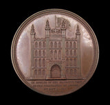 1837 Victoria Visit To The Guildhall 55mm Medal - By Wyon