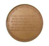 1839 Centenary Of Wesleyan Methodism 49mm Bronze Medal - By Carter