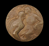 1906 Italy Milan Exhibition British Commission 61mm Medal