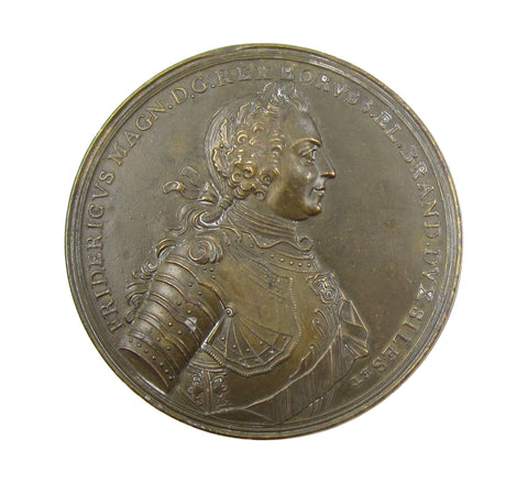 Prussia 1757 Frederick Battle Of Prague 48mm Medal