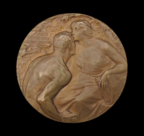 1906 Italy Milan Exhibition British Commission 61mm Medal