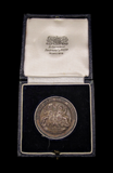 c.1886 Mercantile Marine Service Association 38mm Silver Medal - By Elkington