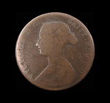 Victoria 1862 Halfpenny - Die Letter B
