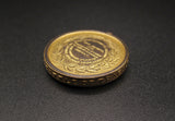 1905 Centenary Of The Battle Of Trafalgar 22mm Medal In Glass Mount