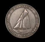 1937 George VI Coronation International Regatta Torbay 51mm Silver Medal