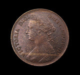 Victoria 1877 Halfpenny - Freeman 333 - GVF
