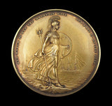1827 Duke Of Clarence Lord High Admiral 65mm Silver Medal