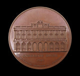 1857 William Chambers Art Union Of London 55mm Medal - By Wyon