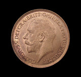 George V 1912 Halfpenny - UNC