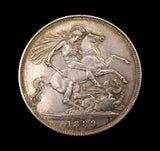 Victoria 1889 Crown - EF