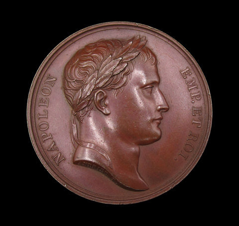 France 1812 Retreat of The French From Russia 40mm Medal - By Andrieu