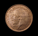 George V 1913 Halfpenny - A/UNC