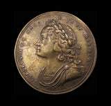 1727 Coronation Of George II 35mm Imitation Bronze Medal